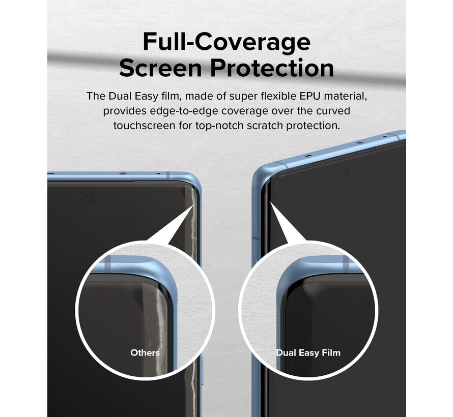 OnePlus 12R Dual Easy Screen Protector Film (2 st.)