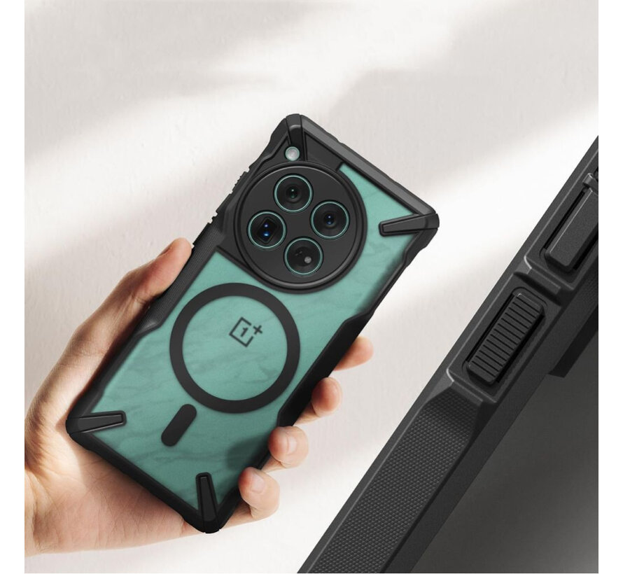 OnePlus 12 Fusion-X Case [MagSafe] Black