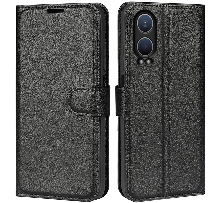 OnePlus Nord CE 4 Lite Wallet Flip Case Black