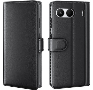 ProGuard OnePlus Nord 4 Wallet Case Echtleder Schwarz