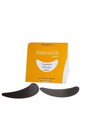 Silicone eyelash pads