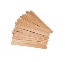 Wax Spatels Hout Smal 100 stuks – Buigzaam Gezicht