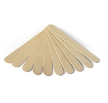 Hars Spatels Breed  | Wax Spatels Large  | Hout| 150 mm x 18 MM