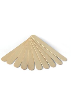 Hars Spatels Breed  | Wax Spatels Large  | Hout| 150 mm x 18 MM