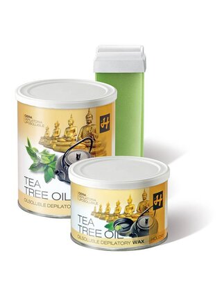 Stripwax Tea Tree Oil | Hypoallergene Wax M/V | Vrij van Colofonium en Glyceryl Rosinate