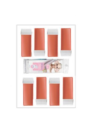 Harsvullingen Box Titanium | Brede roller | Harsen met strips | Gratis harsstrips