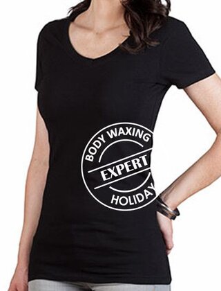 T Shirt Body Waxing Expert