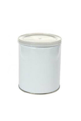 Leeg Blik met deksel voor wax parels