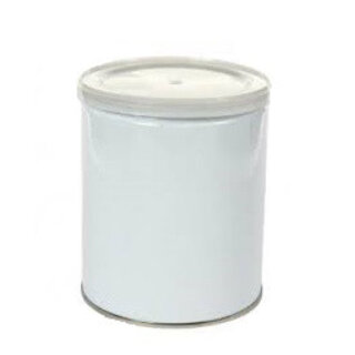 Leeg Blik met deksel voor wax parels