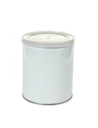 Leeg Blik met deksel voor wax parels