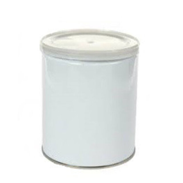 Leeg Blik met deksel voor wax parels en meer