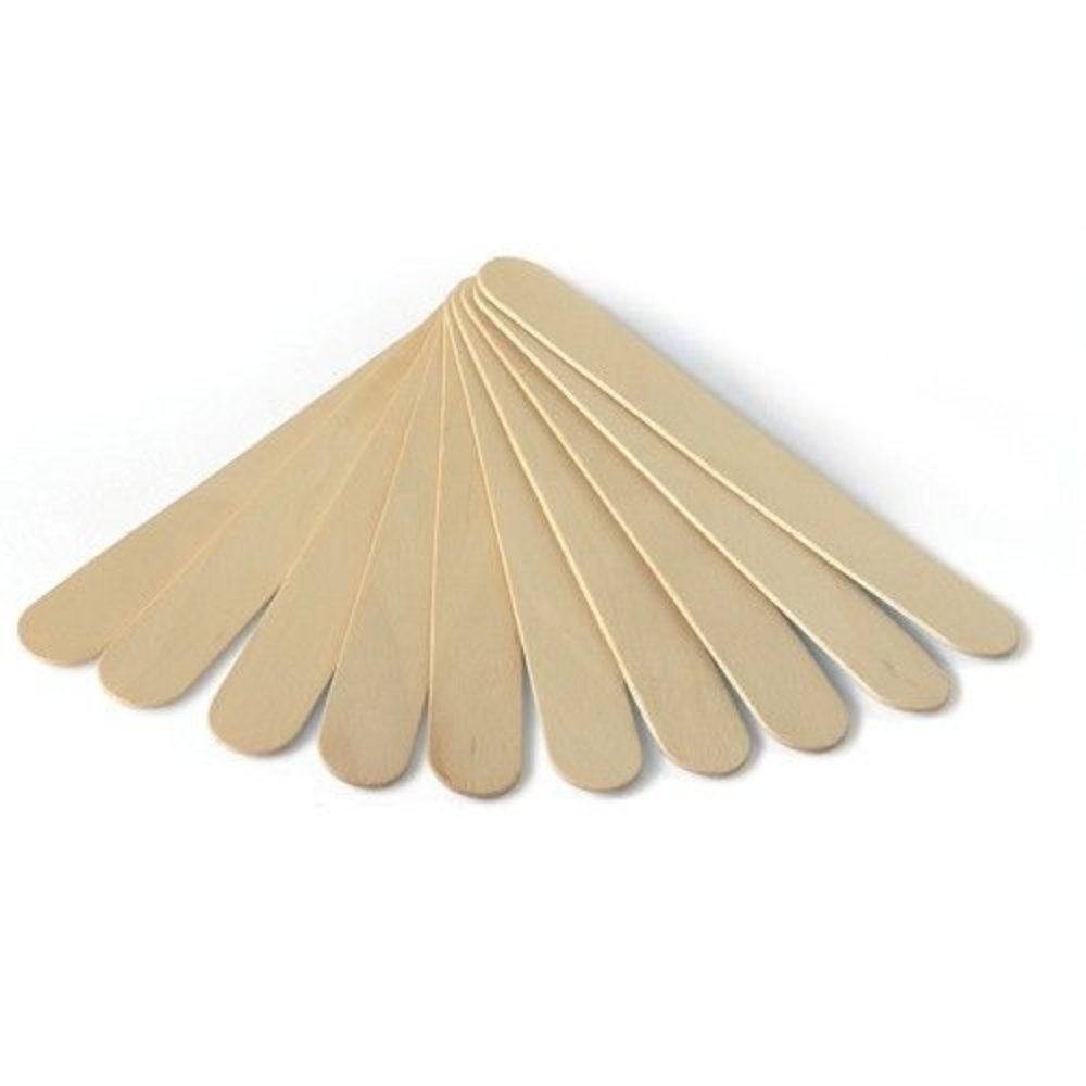 BB Cosmetics Roial houten spatels voor hars – 100 stuks wegwerp BB Cosmetics Roial houten spatels voor hars – 100 stuks wegwerp