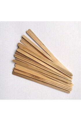 Harsspatels Extra Smal | Extra smalle Wax spatels | hout spatels | 140 mm x 5 mm