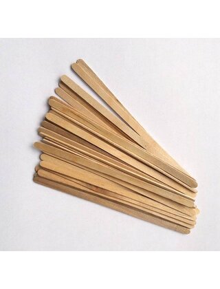 Harsspatels Extra Smal | Extra smalle Wax spatels | hout spatels | 140 mm x 5 mm