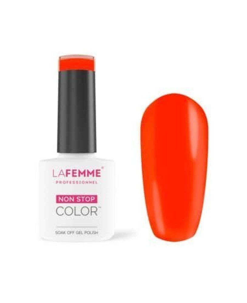 La Femme La Femme Gel Polish UV-LED/ HEMA free/ Vegan /H103/Neon Orange La Femme La Femme Gel Polish UV-LED/ HEMA free/ Vegan /H103/Neon Orange