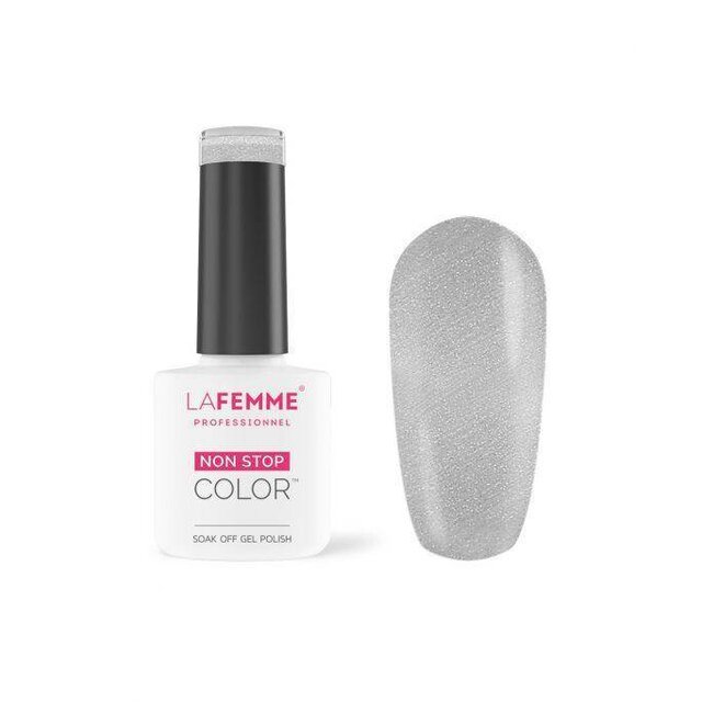 La Femme Gel Polish UV-LED/ HEMA free/ Vegan /H130 Silver Star
