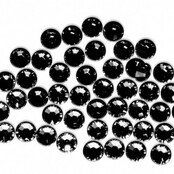 Swarovski-Kristallen: Black, Voor Nageldecoratie