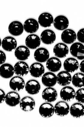 Swarovski-Kristallen: Black, Voor Nageldecoratie