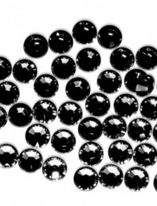 Swarovski-Kristallen: Black, Voor Nageldecoratie