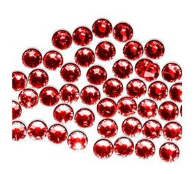 La Femme Swarovski-kristallen: Red, voor nageldecoratie La Femme Swarovski-kristallen: Red, voor nageldecoratie