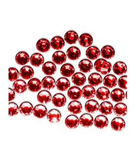 Swarovski-Kristallen: Red, Voor Nageldecoratie