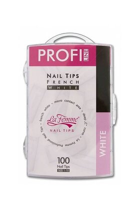 Nageltips French White & Ultra White