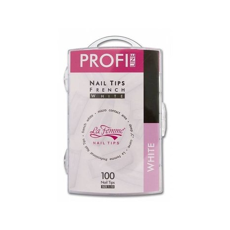 La Femme Nageltips French White La Femme Nageltips French White