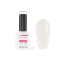 Gel Polish Milky White Rose /  H198
