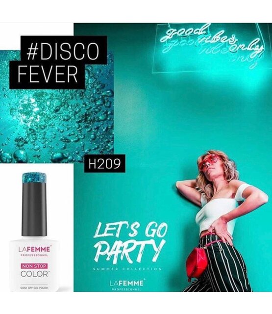 Gel Polish Disco Fever /  H209
