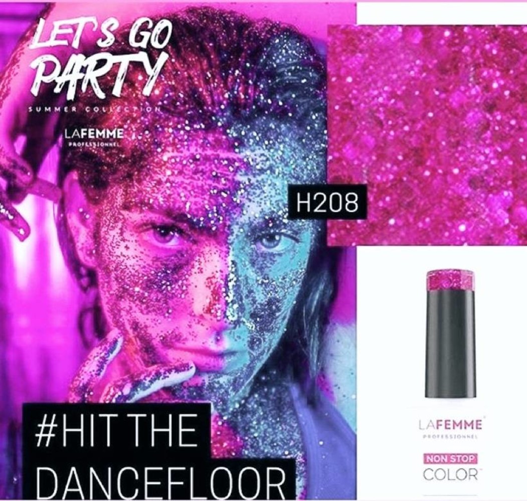 La Femme La Femme Gel Polish UV-LED/ HEMA free/ Vegan H208/Hit the Dancefloor La Femme La Femme Gel Polish UV-LED/ HEMA free/ Vegan H208/Hit the Dancefloor