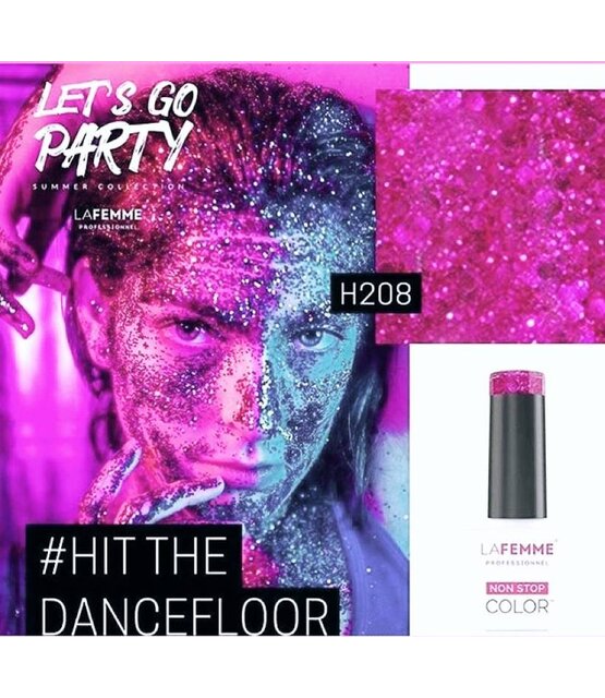 Gel Polish Hit The Dancefloor /  H208
