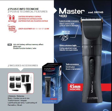 HairON Beard & Hairclipper Master 400 HairON Beard & Hairclipper Master 400