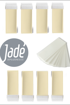 Wax refills  Box Jade Natural | Normale  Huid | 8 stuks