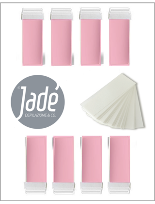 Wax refills  Box  Jade Titanium | Normale huid | 8 stuks