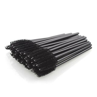 Wimperborsteltjes  black