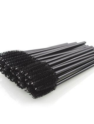 Wimperborsteltjes  black