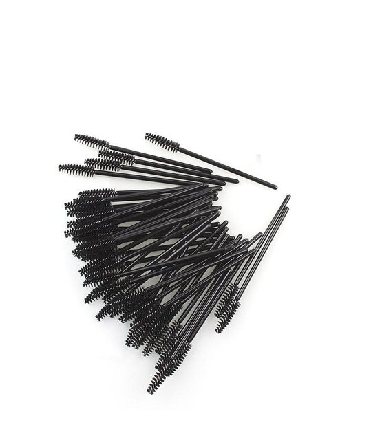 Wimperborsteltjes  black