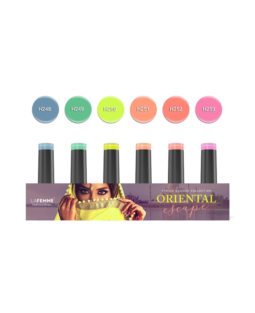 La Femme Gel Polish Ultra HD - Oriental Escape collection La Femme Gel Polish Ultra HD - Oriental Escape collection
