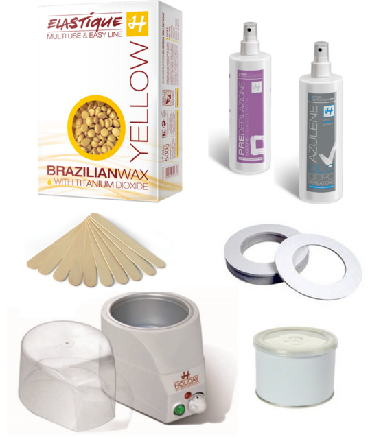 Elastic wax Instructie Video