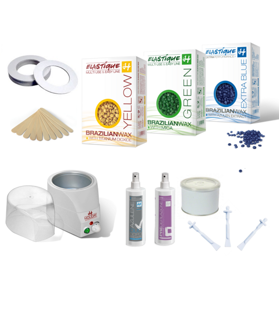 Elastic wax Instructie Video