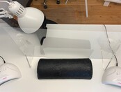 Anti virus scherm/ kuchscherm / baliescherm / hygiënescherm - 68 x 75 cm