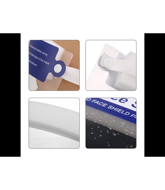 Transparante mondmaskers 5 stuks