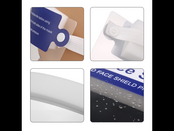 Transparante gezichtsmaskers 5 stuks