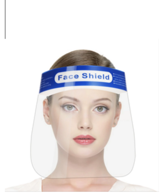 Transparante gezichtsmaskers 5 stuks