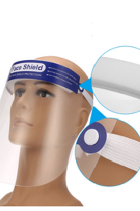 Transparante gezichtsmaskers 5 stuks