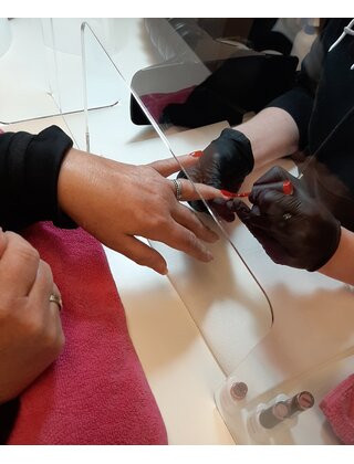 Anti virus scherm/ kuchscherm / baliescherm / hygiënescherm - 68 x 75 cm