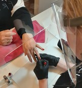 Anti virus scherm/ kuchscherm / baliescherm / hygiënescherm - 68 x 75 cm