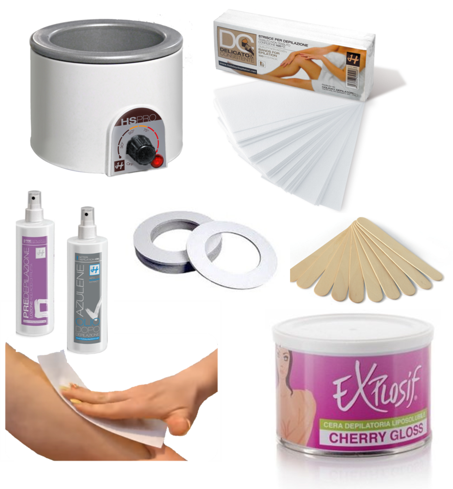 Explosif Luxe Glossy Harsset voor thuis ontharen Explosif Luxe Glossy Harsset voor thuis ontharen