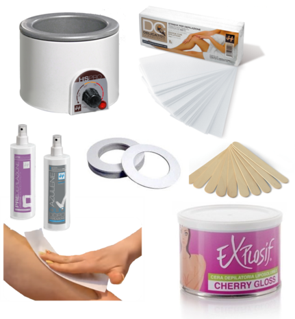 Explosif Luxe Glossy Harsset voor thuis ontharen Explosif Luxe Glossy Harsset voor thuis ontharen