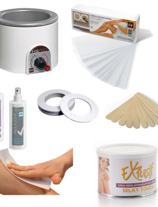 Luxe Glossy harsset voor thuis ontharen